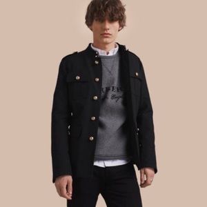 Burberry military jacket